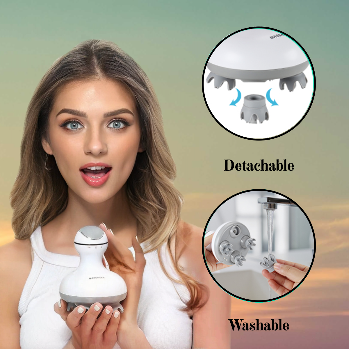 Electric Scalp Massager